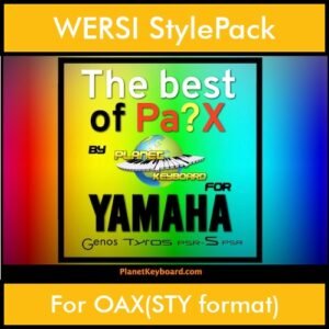 Best Of Series By PK Vol. 1  - Best Of PA - 250 Styles for WERSI OAX(STY format) in STY format