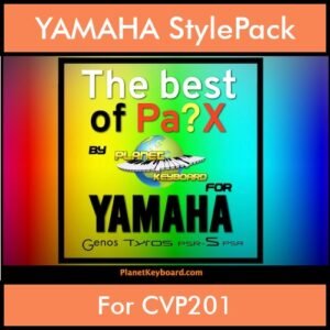 Best Of Series By PK Vol. 1  - Best Of PA - 250 Styles for YAMAHA CVP201 in STY format