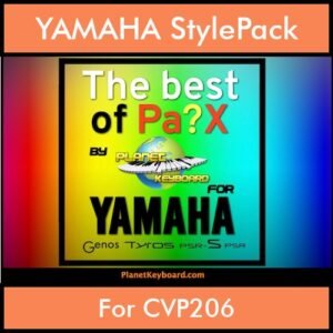 Best Of Series By PK Vol. 1  - Best Of PA - 250 Styles for YAMAHA CVP206 in STY format