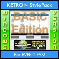 GIGASTYLECOLLECTION NEXTGEN By PK BASIC EDITION With Style Player Software Vol. 1 - FOR PC - 9500 Styles for KETRON EVENT EVM in KST format