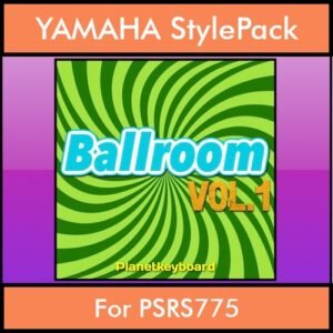 The Greatest Styles By PK Vol. 03  - Ballroom Vol. 01 - 60 Styles / Song Styles for YAMAHA PSRS775 in STY format