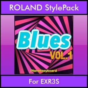 The Greatest Styles By PK Vol. 05  - Blues Vol. 01 - 60 Styles / Song Styles for ROLAND EXR3S in STL format