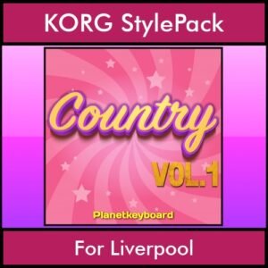 The Greatest Styles By PK Vol. 07  - Country Vol. 01 - 60 Styles / Song Styles for KORG Liverpool in STY format