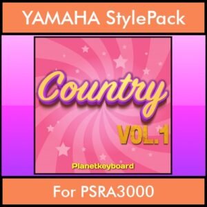 The Greatest Styles By PK Vol. 07  - Country Vol. 01 - 60 Styles / Song Styles for YAMAHA PSRA3000 in STY format