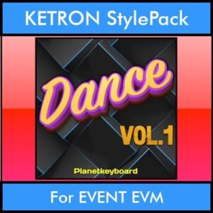 The Greatest Styles By PK Vol. 09  - Dance Vol. 01 - 60 Styles / Song Styles for KETRON EVENT EVM in KST format