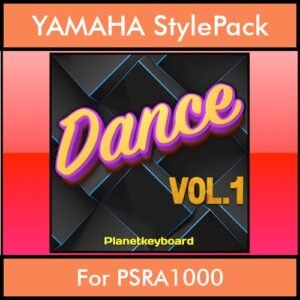 The Greatest Styles By PK Vol. 09  - Dance Vol. 01 - 60 Styles / Song Styles for YAMAHA PSRA1000 in STY format