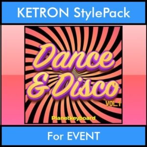 The Greatest Styles By PK Vol. 11  - Dance & Disco Vol. 01 - 60 Styles / Song Styles for KETRON EVENT in KST format