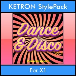 The Greatest Styles By PK Vol. 11  - Dance & Disco Vol. 01 - 60 Styles / Song Styles for KETRON X1 in PAT format