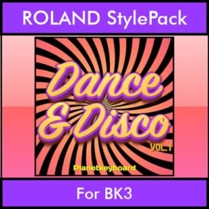 The Greatest Styles By PK Vol. 11  - Dance & Disco Vol. 01 - 60 Styles / Song Styles for ROLAND BK3 in STL format