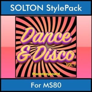 The Greatest Styles By PK Vol. 11  - Dance & Disco Vol. 01 - 60 Styles / Song Styles for SOLTON MS80 in PAT format