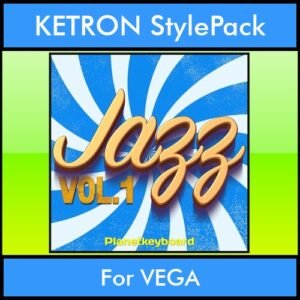 The Greatest Styles By PK Vol. 12  - Jazz Vol. 01 - 60 Styles / Song Styles for KETRON VEGA in PAT format