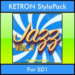 The Greatest Styles By PK Vol. 12  - Jazz Vol. 01 - 60 Styles / Song Styles for KETRON SD1 in PAT format