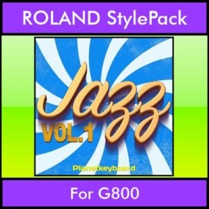 The Greatest Styles By PK Vol. 12  - Jazz Vol. 01 - 60 Styles / Song Styles for ROLAND G800 in STL format