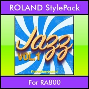 The Greatest Styles By PK Vol. 12  - Jazz Vol. 01 - 60 Styles / Song Styles for ROLAND RA800 in STL format