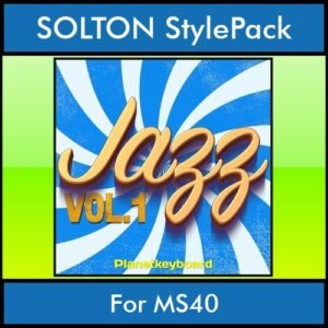 The Greatest Styles By PK Vol. 12  - Jazz Vol. 01 - 60 Styles / Song Styles for SOLTON MS40 in PAT format