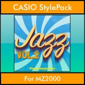 The Greatest Styles By PK Vol. 13  - Jazz Vol. 02 - 60 Styles / Song Styles for CASIO MZ2000 in STL format