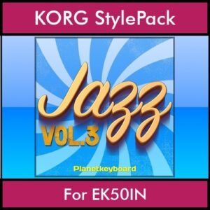 The Greatest Styles By PK Vol. 14  - Jazz Vol. 03 - 60 Styles / Song Styles for KORG EK50IN in STY format