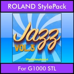 The Greatest Styles By PK Vol. 14  - Jazz Vol. 03 - 60 Styles / Song Styles for ROLAND G1000 STL in STL format