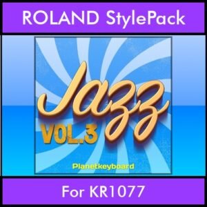 The Greatest Styles By PK Vol. 14  - Jazz Vol. 03 - 60 Styles / Song Styles for ROLAND KR1077 in STL format