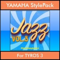 The Greatest Styles By PK Vol. 14 - Jazz Vol. 03 - 60 Styles / Song Styles for YAMAHA TYROS 3 in STY format