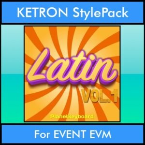 The Greatest Styles By PK Vol. 15  - Latin Vol. 01 - 60 Styles / Song Styles for KETRON EVENT EVM in KST format