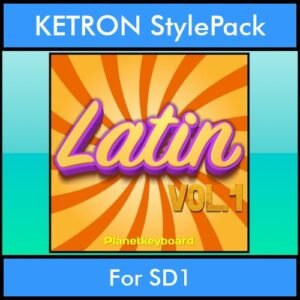 The Greatest Styles By PK Vol. 15  - Latin Vol. 01 - 60 Styles / Song Styles for KETRON SD1 in PAT format