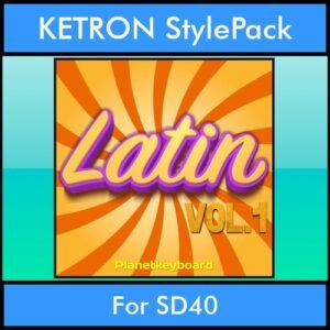 The Greatest Styles By PK Vol. 15  - Latin Vol. 01 - 60 Styles / Song Styles for KETRON SD40 in KST format