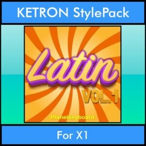 The Greatest Styles By PK Vol. 15  - Latin Vol. 01 - 60 Styles / Song Styles for KETRON X1 in PAT format