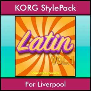 The Greatest Styles By PK Vol. 15  - Latin Vol. 01 - 60 Styles / Song Styles for KORG Liverpool in STY format