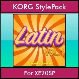 The Greatest Styles By PK Vol. 15  - Latin Vol. 01 - 60 Styles / Song Styles for KORG XE20SP in STY format