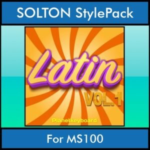 The Greatest Styles By PK Vol. 15  - Latin Vol. 01 - 60 Styles / Song Styles for SOLTON MS100 in PAT format