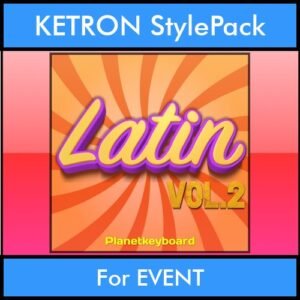 The Greatest Styles By PK Vol. 16  - Latin Vol. 02 - 60 Styles / Song Styles for KETRON EVENT in KST format