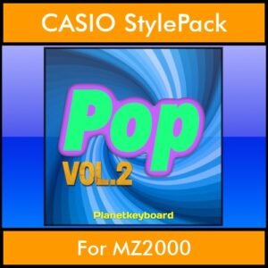 The Greatest Styles By PK Vol. 20  - Pop Vol. 02 - 60 Styles / Song Styles for CASIO MZ2000 in STL format