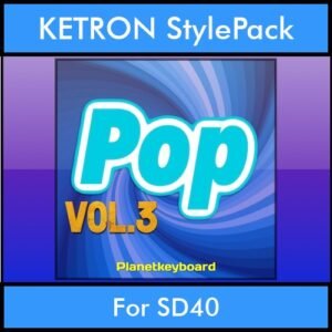 The Greatest Styles By PK Vol. 21  - Pop Vol. 03 - 60 Styles / Song Styles for KETRON SD40 in KST format