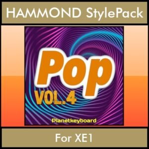 The Greatest Styles By PK Vol. 22  - Pop Vol. 04 - 60 Styles / Song Styles for HAMMOND XE1 in PAT format