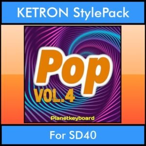 The Greatest Styles By PK Vol. 22  - Pop Vol. 04 - 60 Styles / Song Styles for KETRON SD40 in KST format