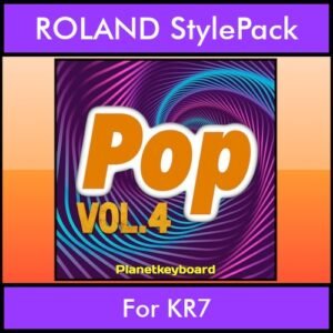 The Greatest Styles By PK Vol. 22  - Pop Vol. 04 - 60 Styles / Song Styles for ROLAND KR7 in STL format