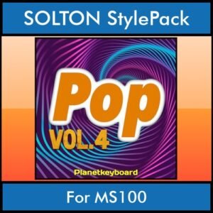 The Greatest Styles By PK Vol. 22  - Pop Vol. 04 - 60 Styles / Song Styles for SOLTON MS100 in PAT format