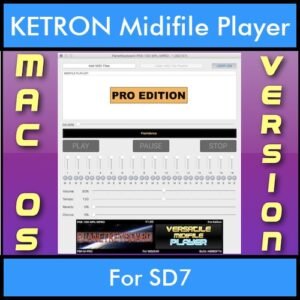 VERSATILE MIDIFILE PLAYER By PK PROFESSIONAL EDITION V 1  - FOR MAC - COMPUTER for KETRON SD7 in MID format