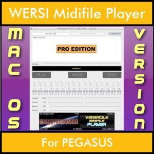 VERSATILE MIDIFILE PLAYER By PK PROFESSIONAL EDITION V 1  - FOR MAC - COMPUTER for WERSI PEGASUS in MID format