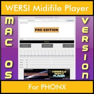 VERSATILE MIDIFILE PLAYER By PK PROFESSIONAL EDITION V 1  - FOR MAC - COMPUTER for WERSI PHONX in MID format