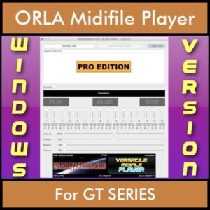 VERSATILE MIDIFILE PLAYER By PK PROFESSIONAL EDITION V 1  - FOR PC - COMPUTER for ORLA GT SERIES in MID format